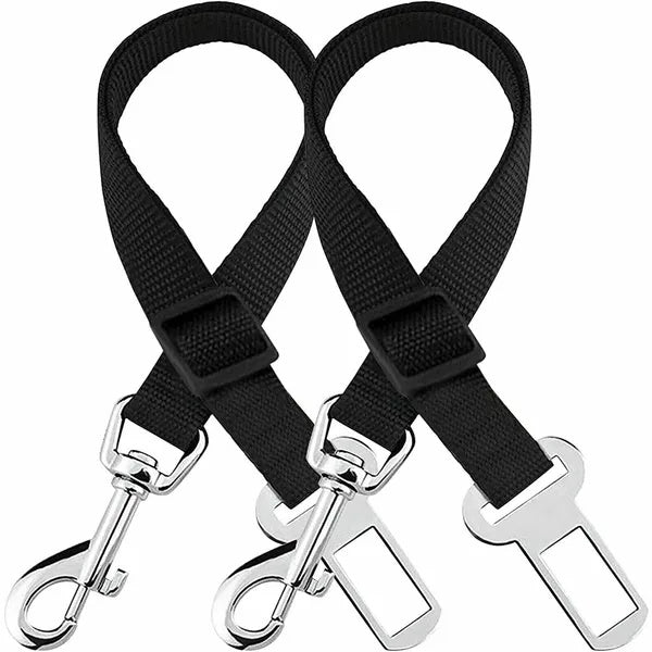 2-Pack Adjustable Pet Seatbelt for Dogs