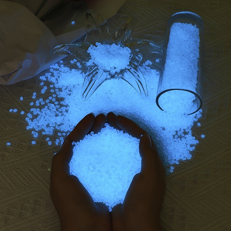 3–5mm Blue Luminous Sand for Aquariums