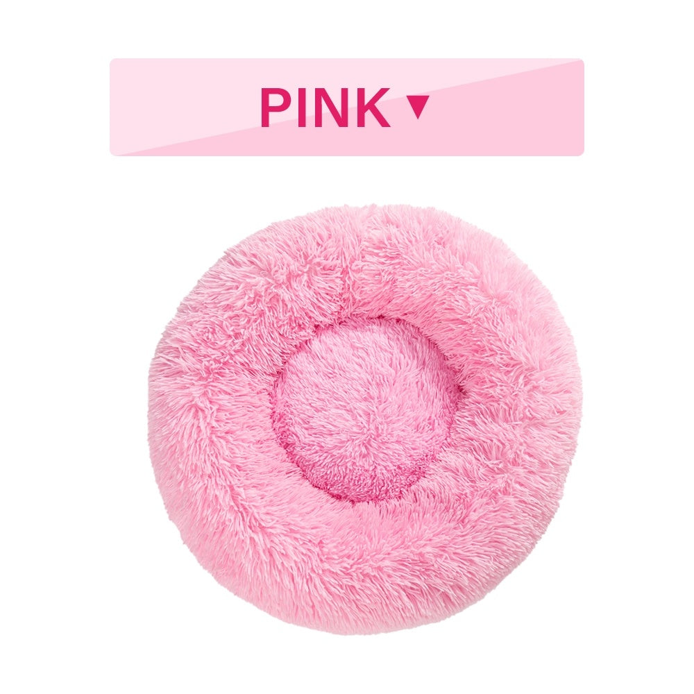 Soft Washable Donut Bed for Small and Large Dogs