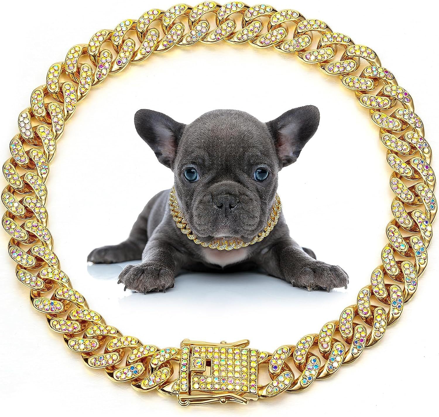 Crystal Pet Necklace for Dogs and Cats