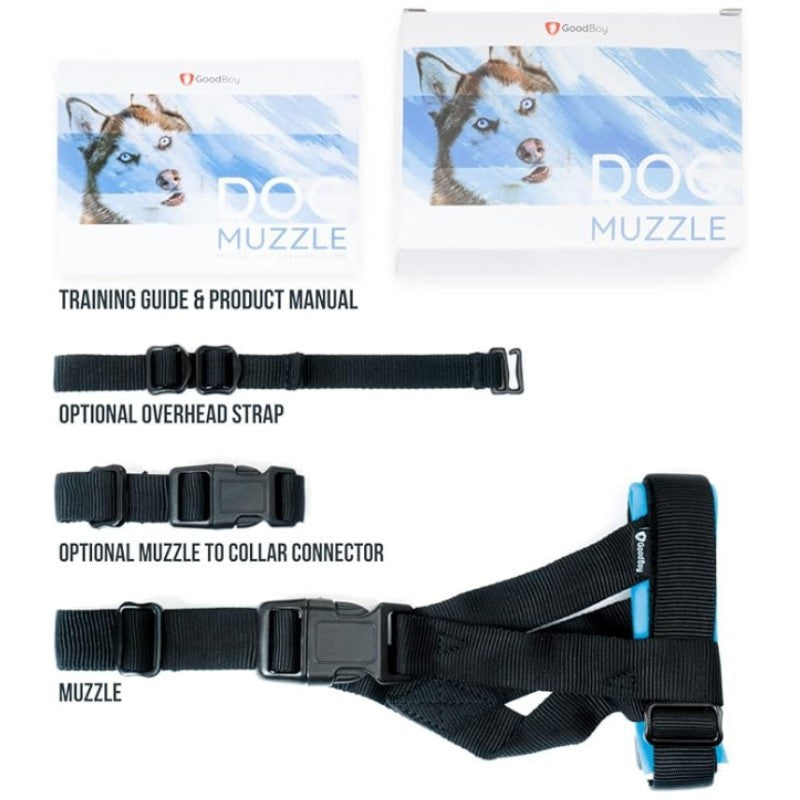 Breathable Dog Muzzle Mouth Cover Anti-Bark