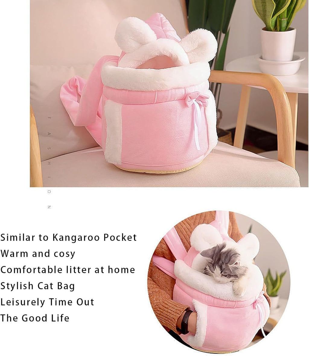 Warm Pet Carrier Bag, Travel Backpack for Cats & Dogs