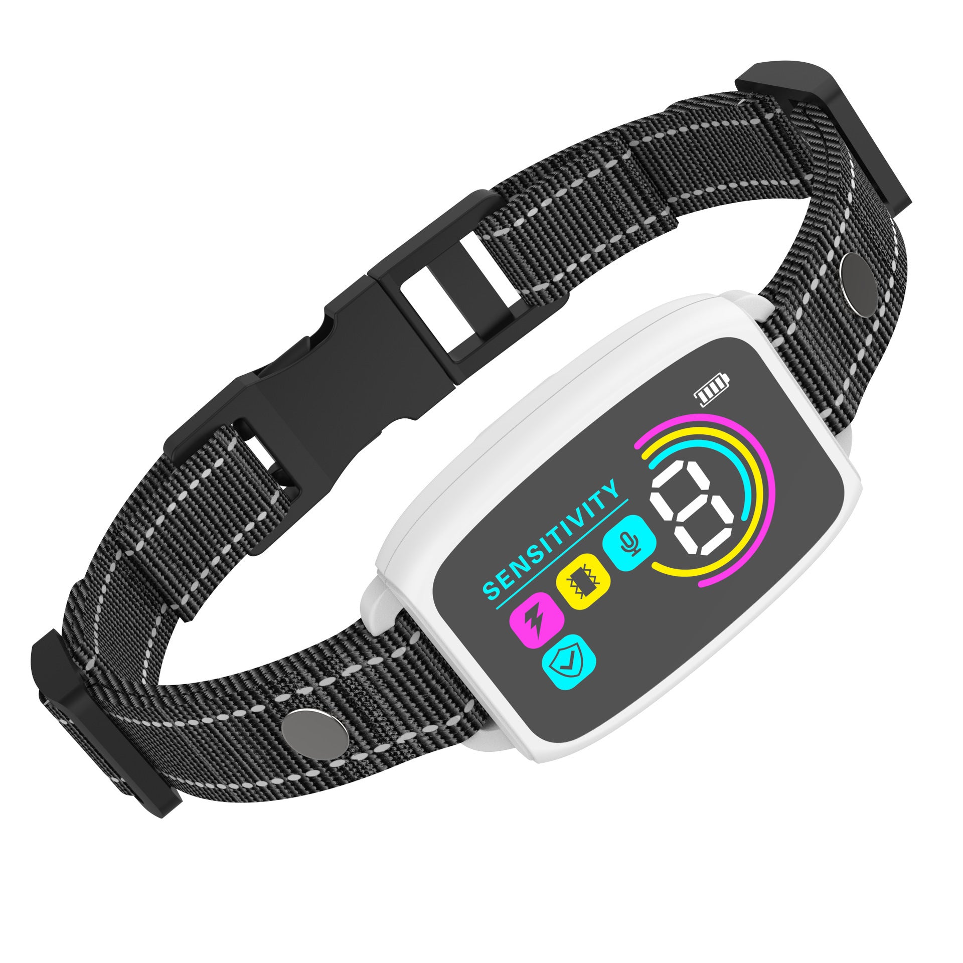 Smart Anti-Bark Dog Collar with HD Display