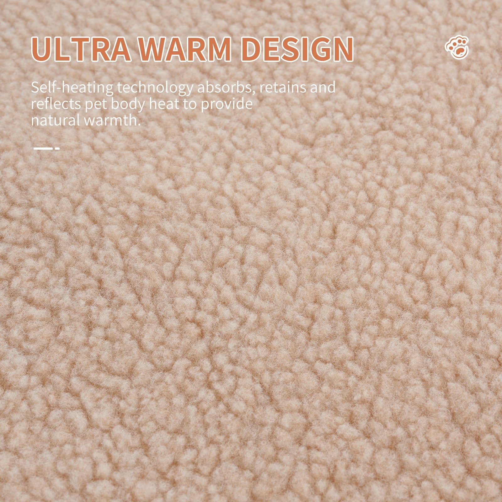 Self-Heating Pet Cushion Mat for Cold Weather