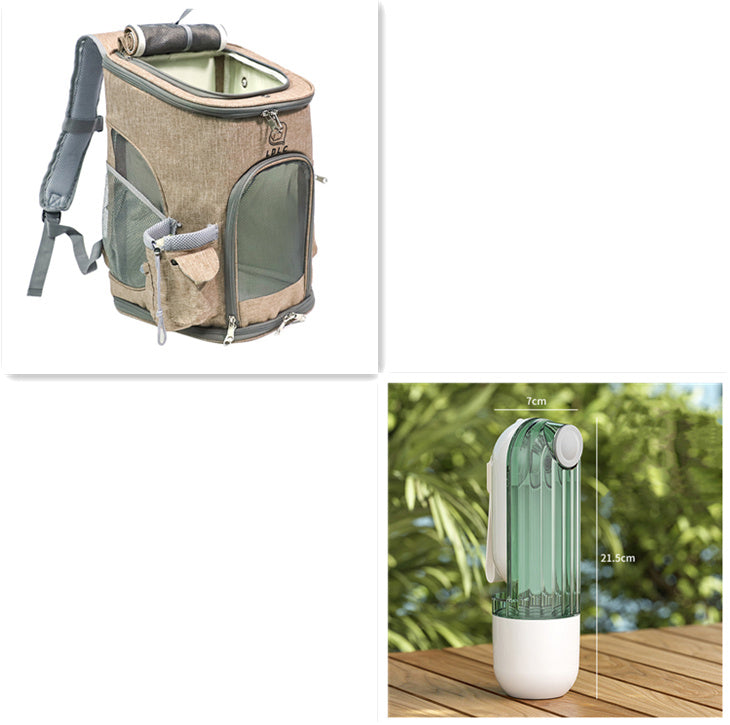 2-in-1 Pet Water and Food Cup