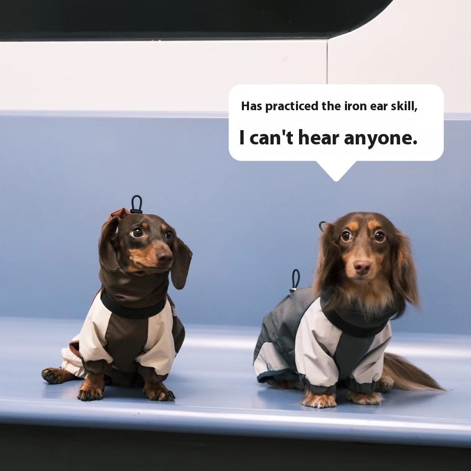 Cold-Proof Dachshund Jacket – Autumn Winter Pet Clothes