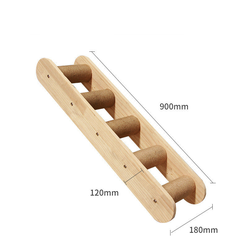 Wall-Mounted Cat Climbing Frame