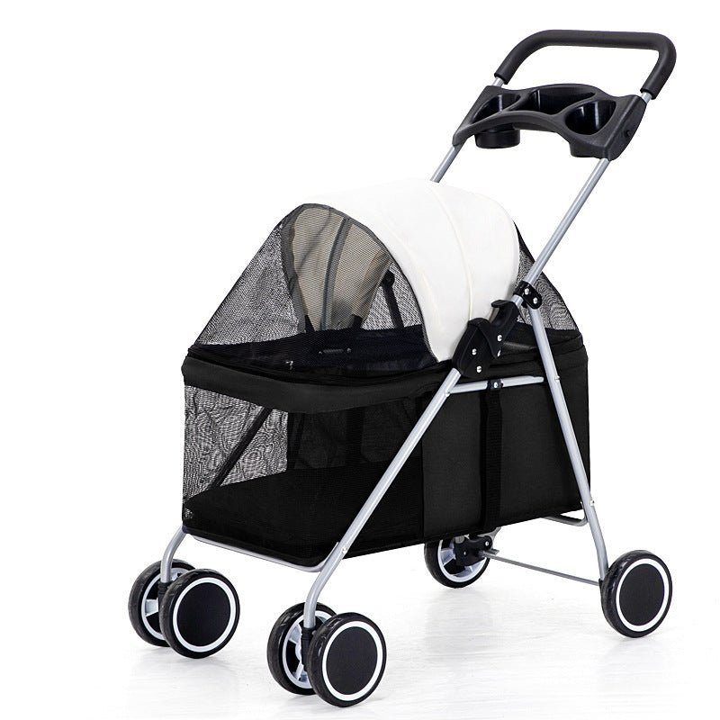 Lightweight Pet Stroller, Foldable Trolley for Cats and Dogs
