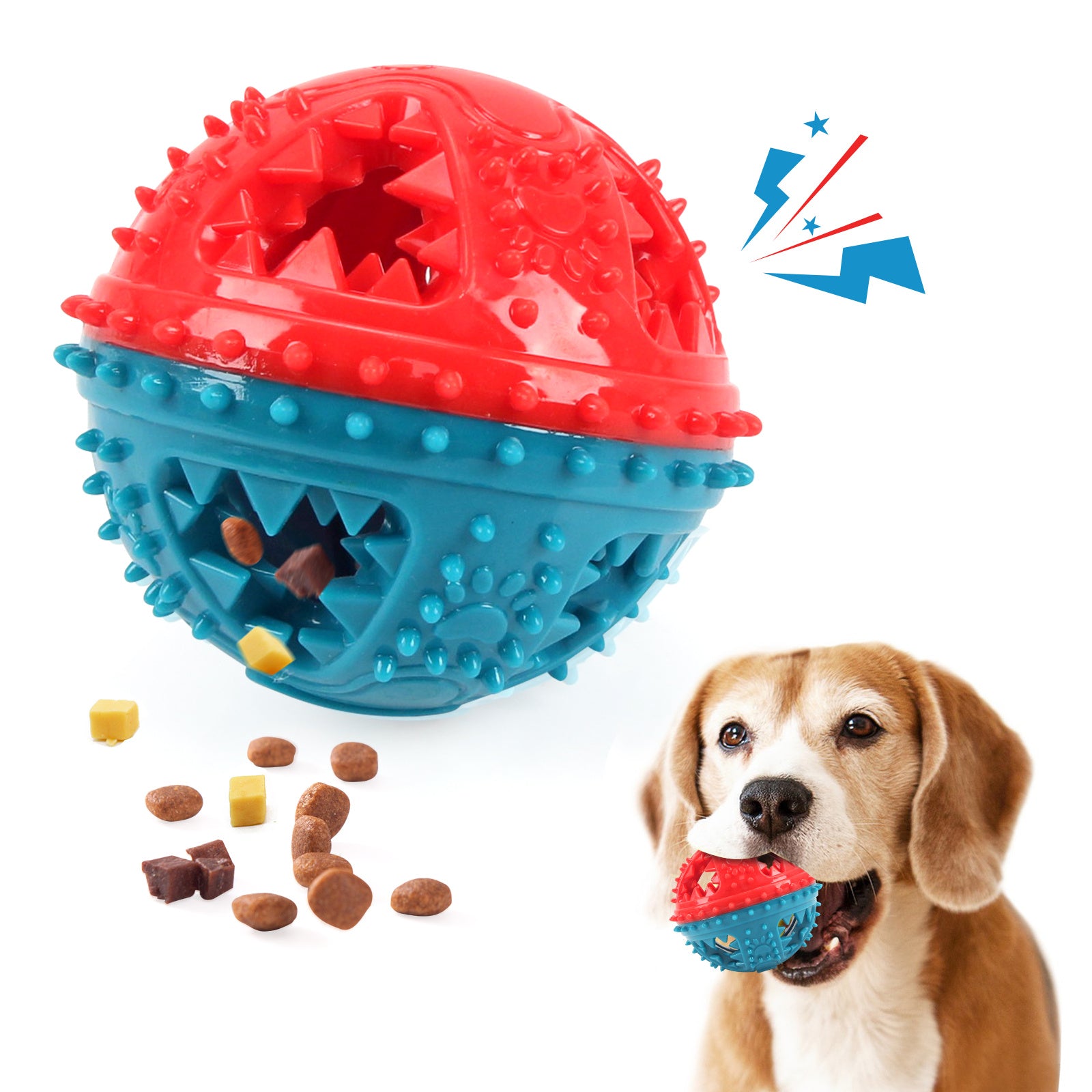 Dog Chew Sound Ball for Teeth Cleaning