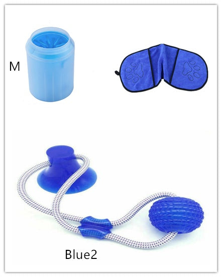Soft Brush Paw Cleaning Cup