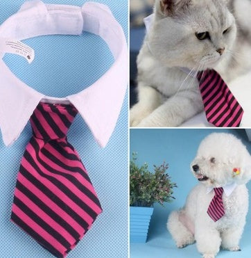 Pet Bow Tie with Cute Cartoon Print
