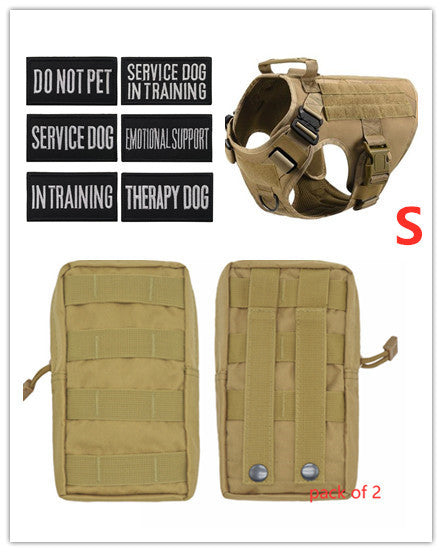 Military-Grade Tactical Dog Harness – Strong & Adjustable
