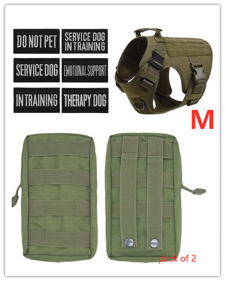 Military-Grade Tactical Dog Harness – Strong & Adjustable