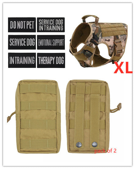 Military-Grade Tactical Dog Harness – Strong & Adjustable
