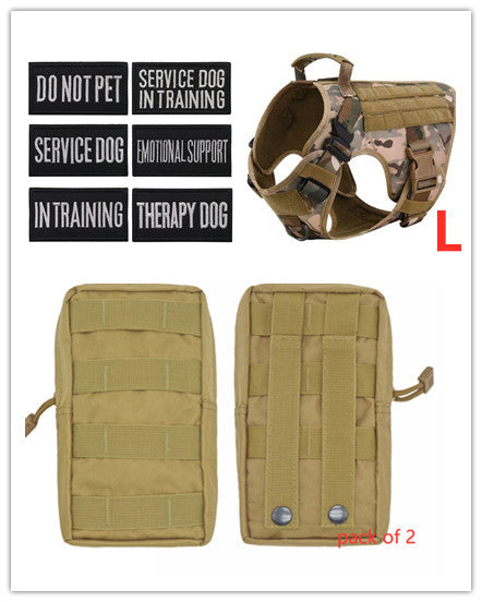 Military-Grade Tactical Dog Harness – Strong & Adjustable