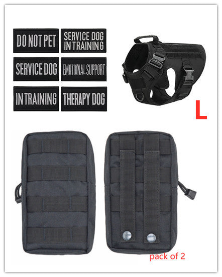 Military-Grade Tactical Dog Harness – Strong & Adjustable