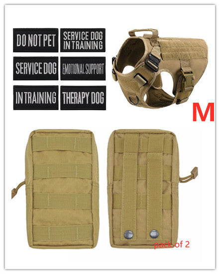 Military-Grade Tactical Dog Harness – Strong & Adjustable