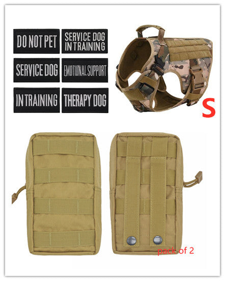 Military-Grade Tactical Dog Harness – Strong & Adjustable