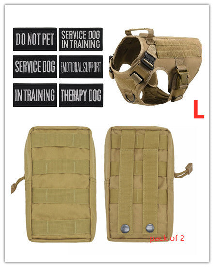 Military-Grade Tactical Dog Harness – Strong & Adjustable