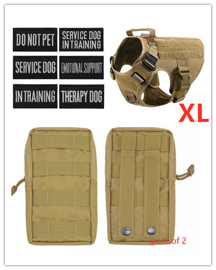 Military-Grade Tactical Dog Harness – Strong & Adjustable