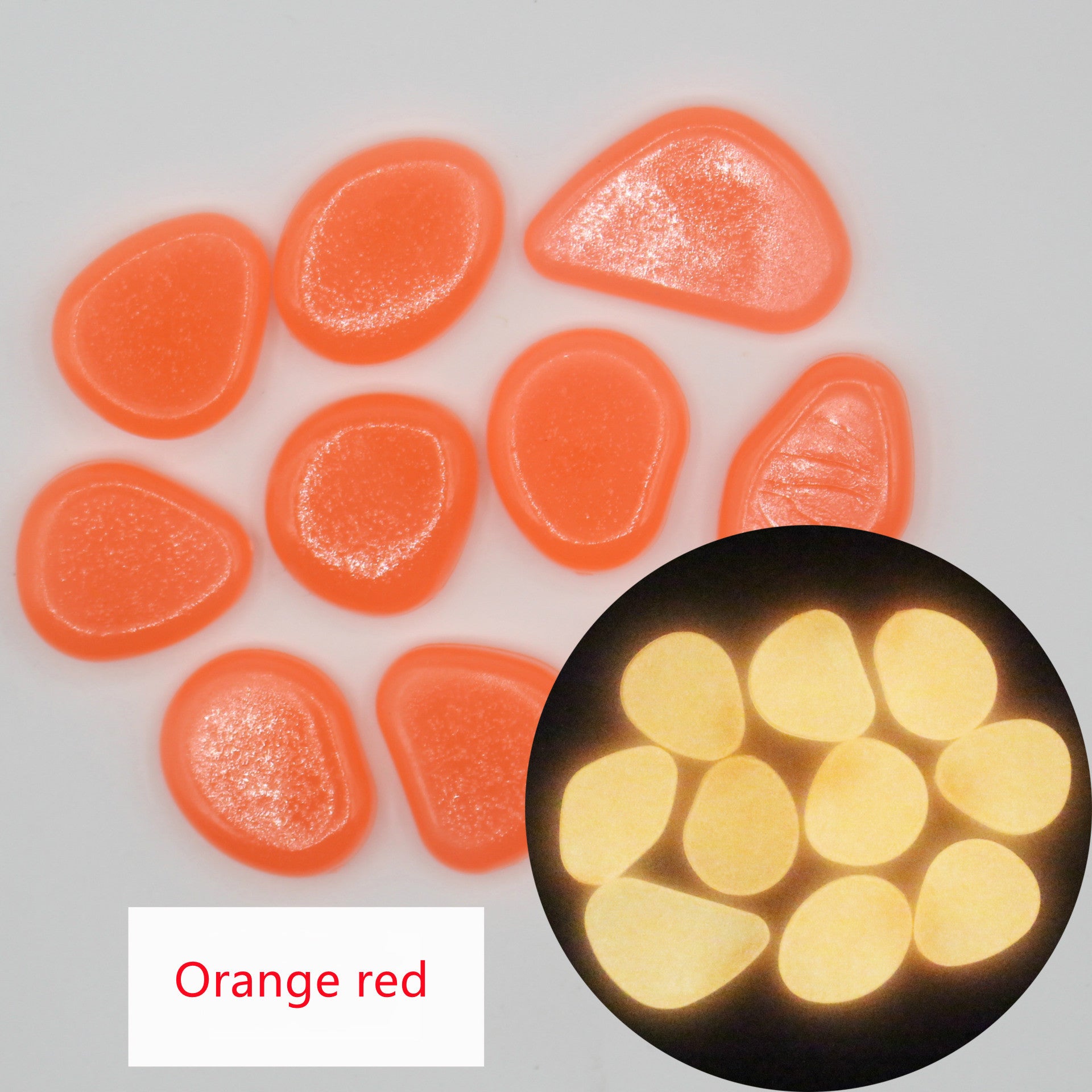 Luminous Aquarium Pebbles for Garden and Fish Tanks