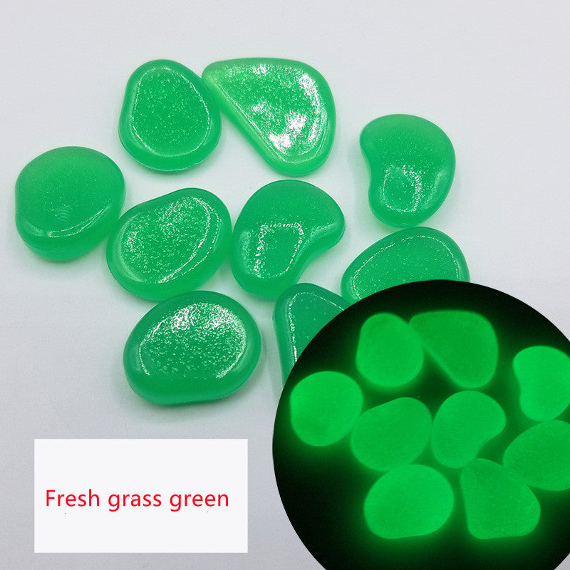 Luminous Aquarium Pebbles for Garden and Fish Tanks