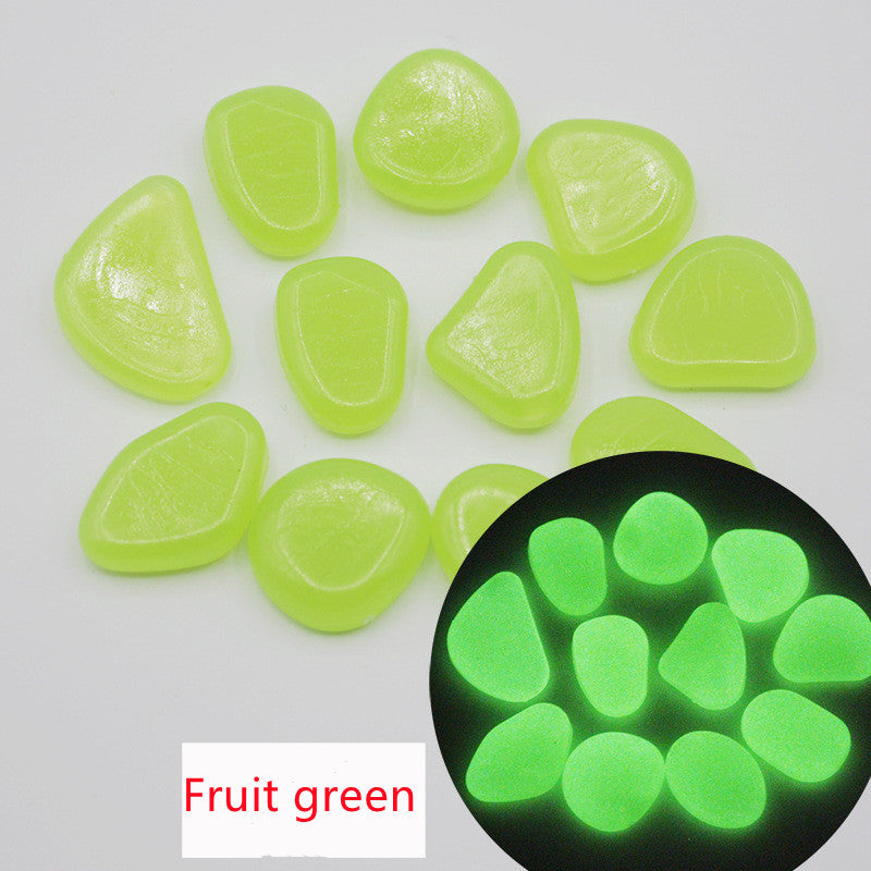Luminous Aquarium Pebbles for Garden and Fish Tanks