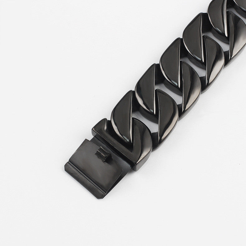 Stainless Steel Dog Chain Collar for Large Pets