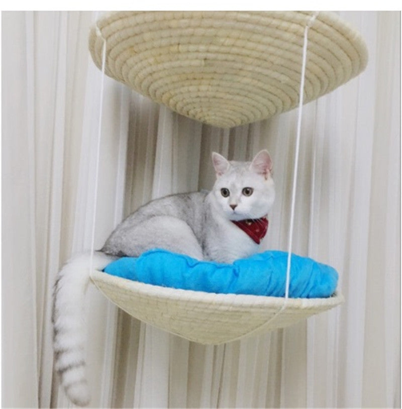 Cat Climbing Frame with Scratching Posts and Platforms