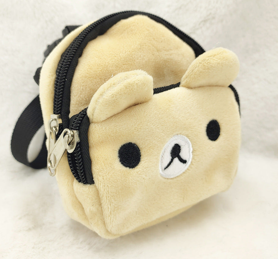 Adjustable Pet Leash, Cartoon Backpack & Snack Carrier