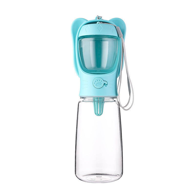 Leak-Proof Pet Water Bottle for Travel & Walks