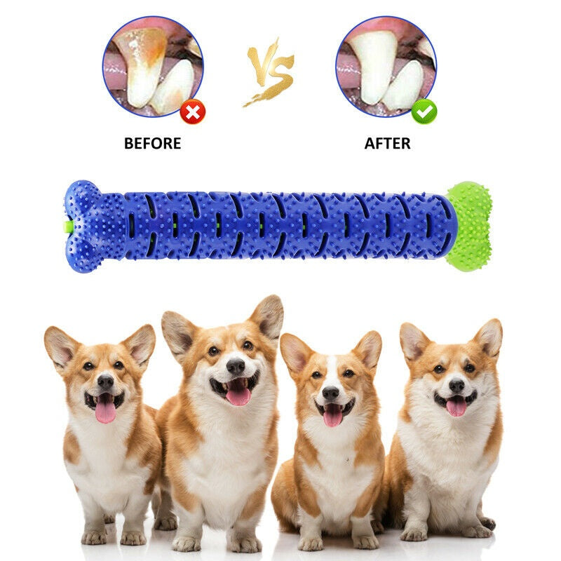 Dog Chew Toy Toothbrush for Teeth Cleaning