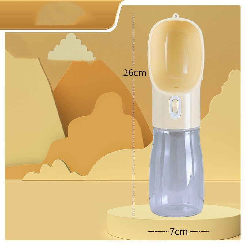 Travel-Friendly Water Bottle & Dog Bowl
