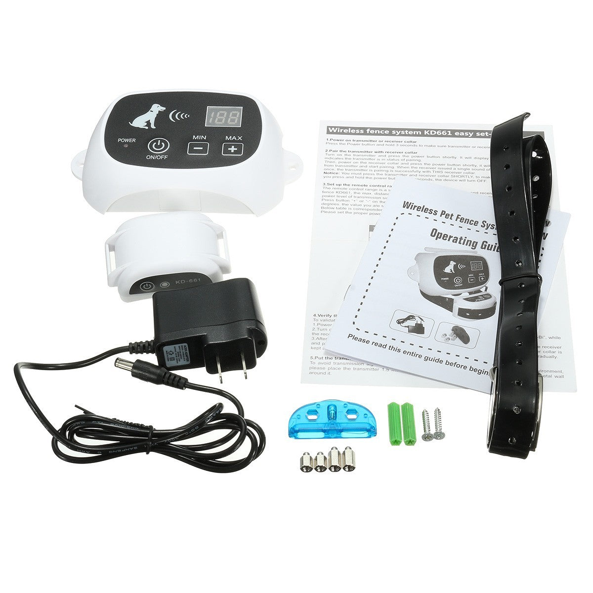 Wireless Pet Fence System, Electronic Dog Boundary Control