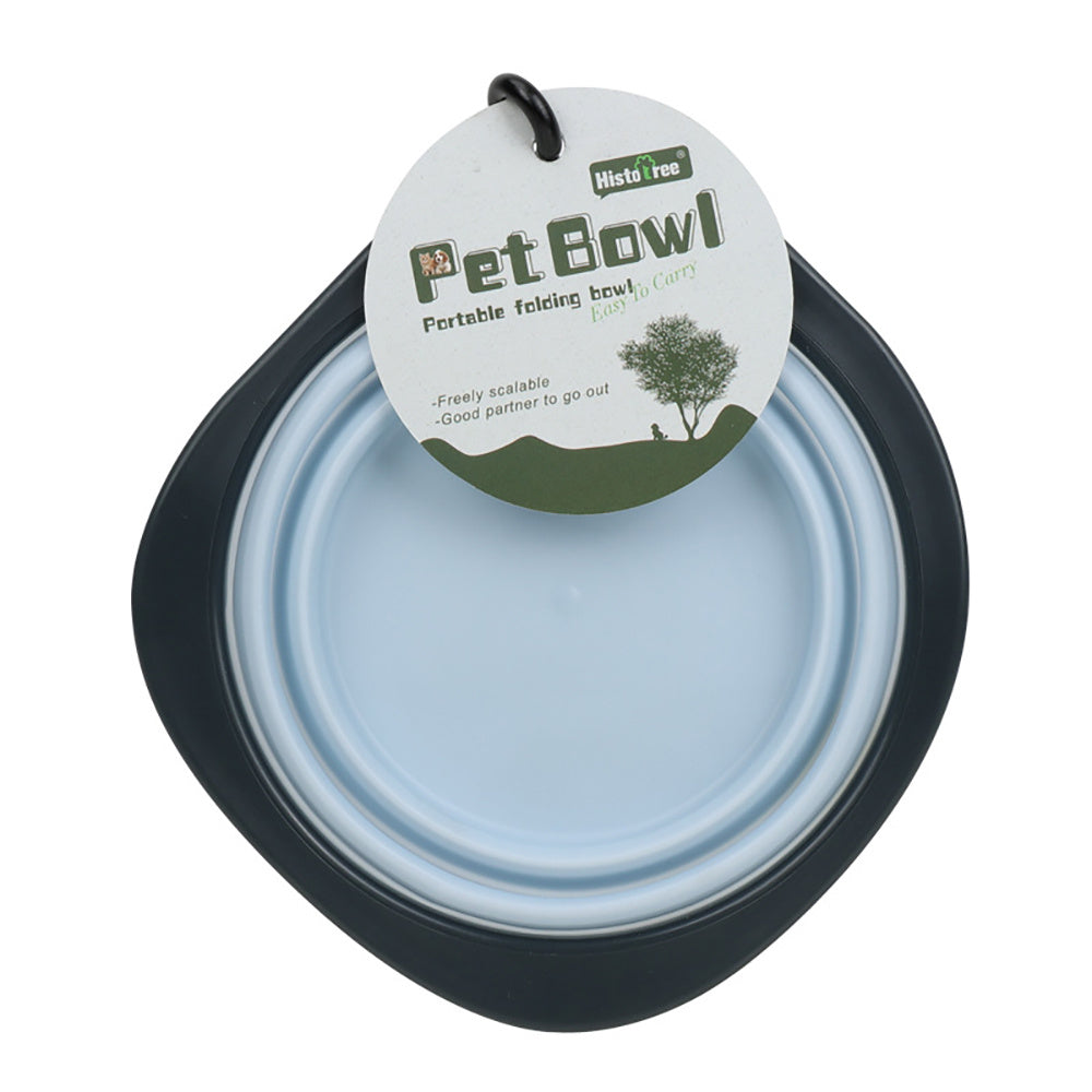 Collapsible Silicone Dog Travel Bowl