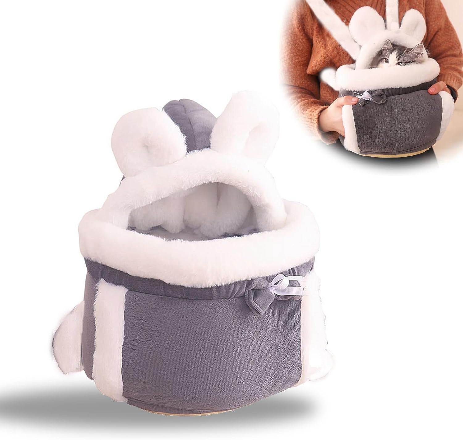 Warm Pet Carrier Bag, Travel Backpack for Cats & Dogs