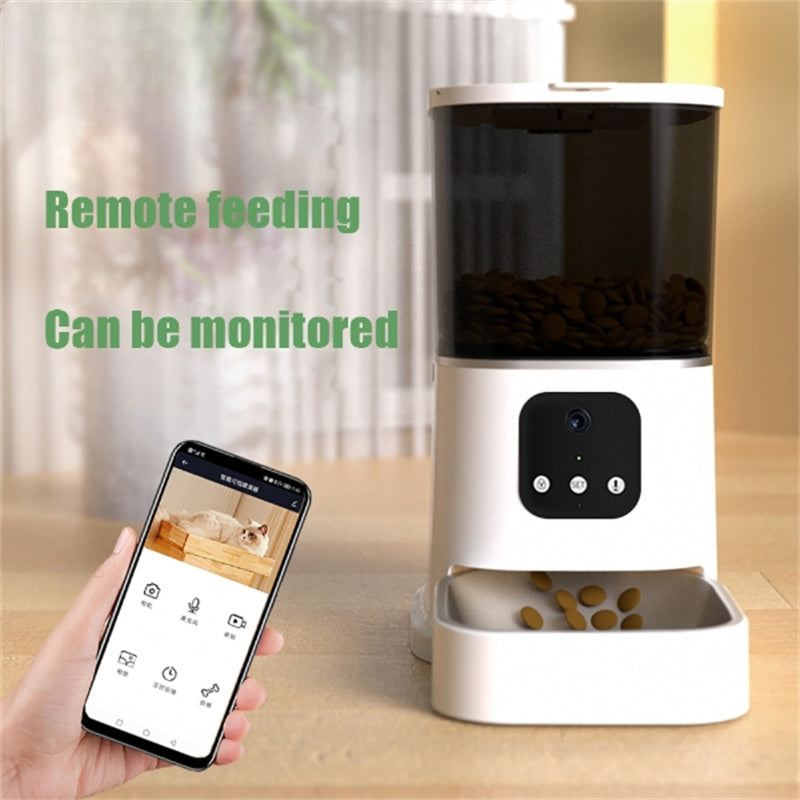 Smart Automatic Pet Feeder with WiFi and APP Control