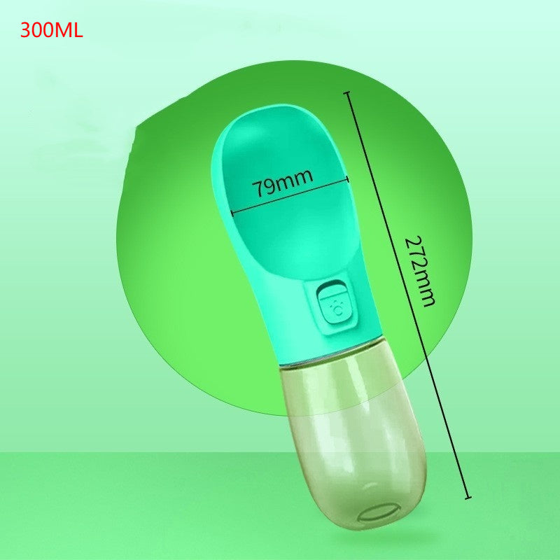 Travel-Friendly Water Bottle & Dog Bowl