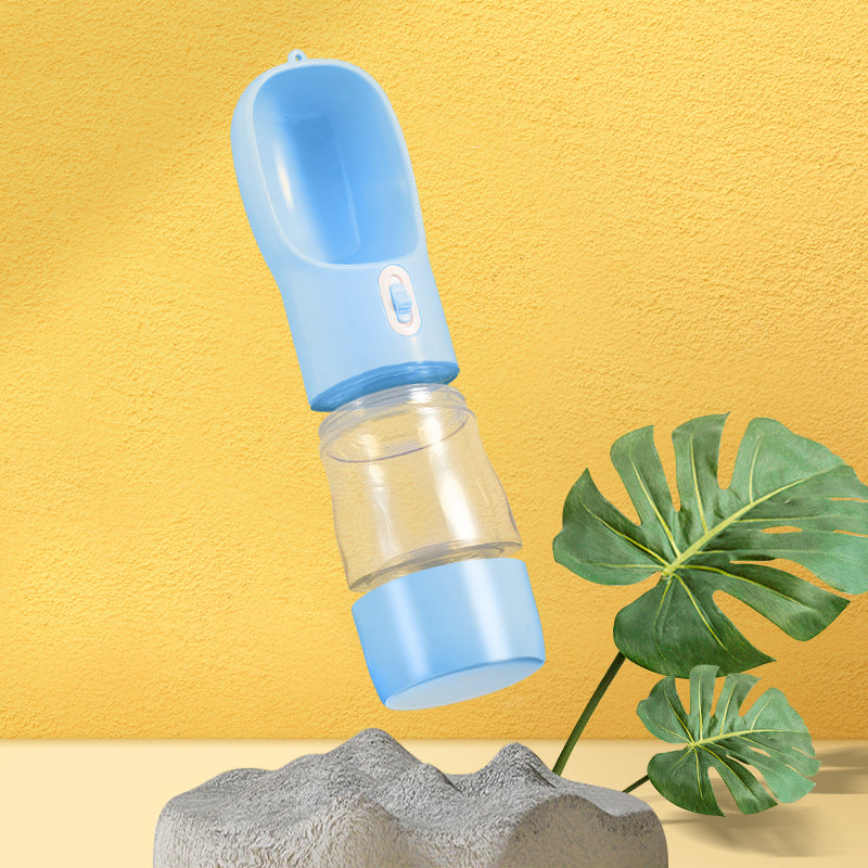 Travel-Friendly Water Bottle & Dog Bowl