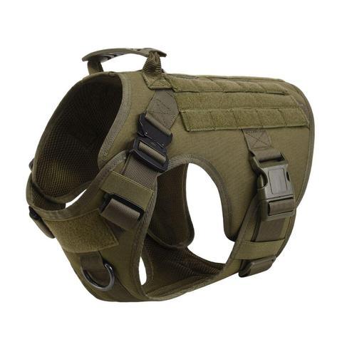 Military-Grade Tactical Dog Harness – Strong & Adjustable