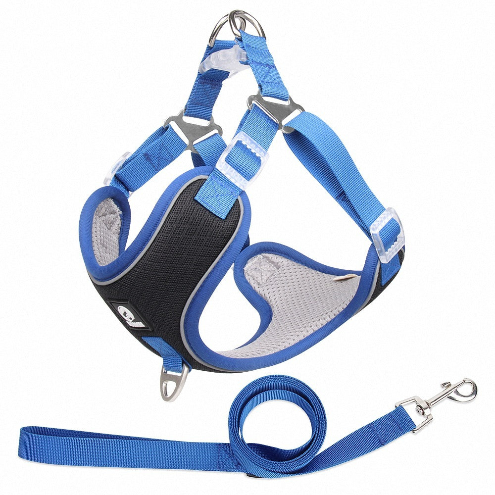 Adjustable Puppy Harness with Breathable Mesh