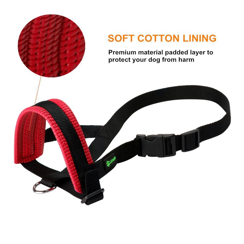 Breathable Nylon Dog Muzzle for Training and Anti-Bark