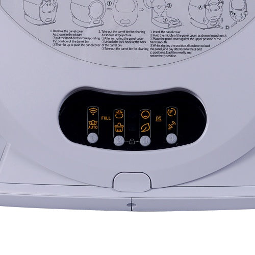 Automatic Self-Cleaning Litter Box with Deodorizer