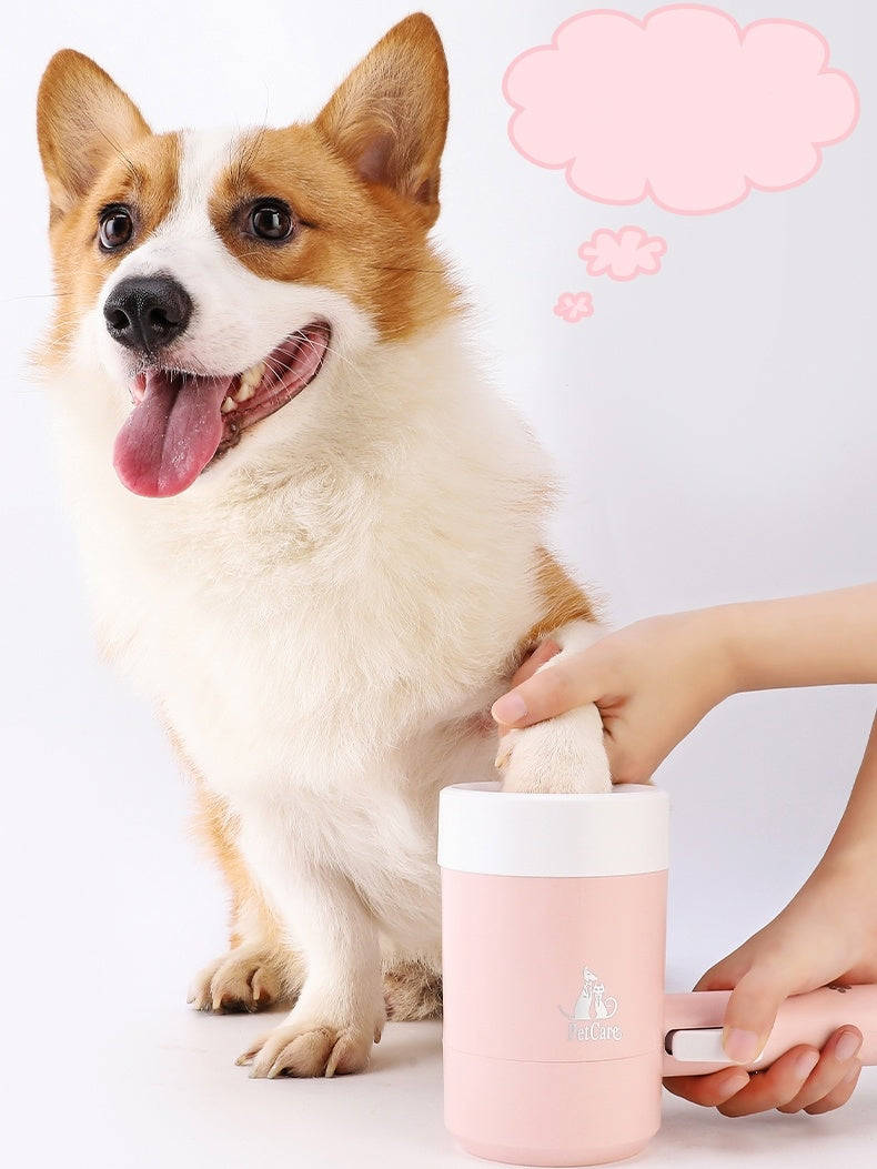 Portable Pet Paw Washer Cup for Dogs and Cats