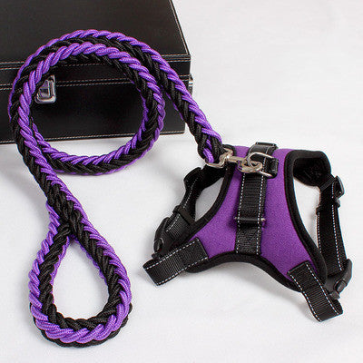 Nylon Dog Harness Vest for Medium and Large Dogs