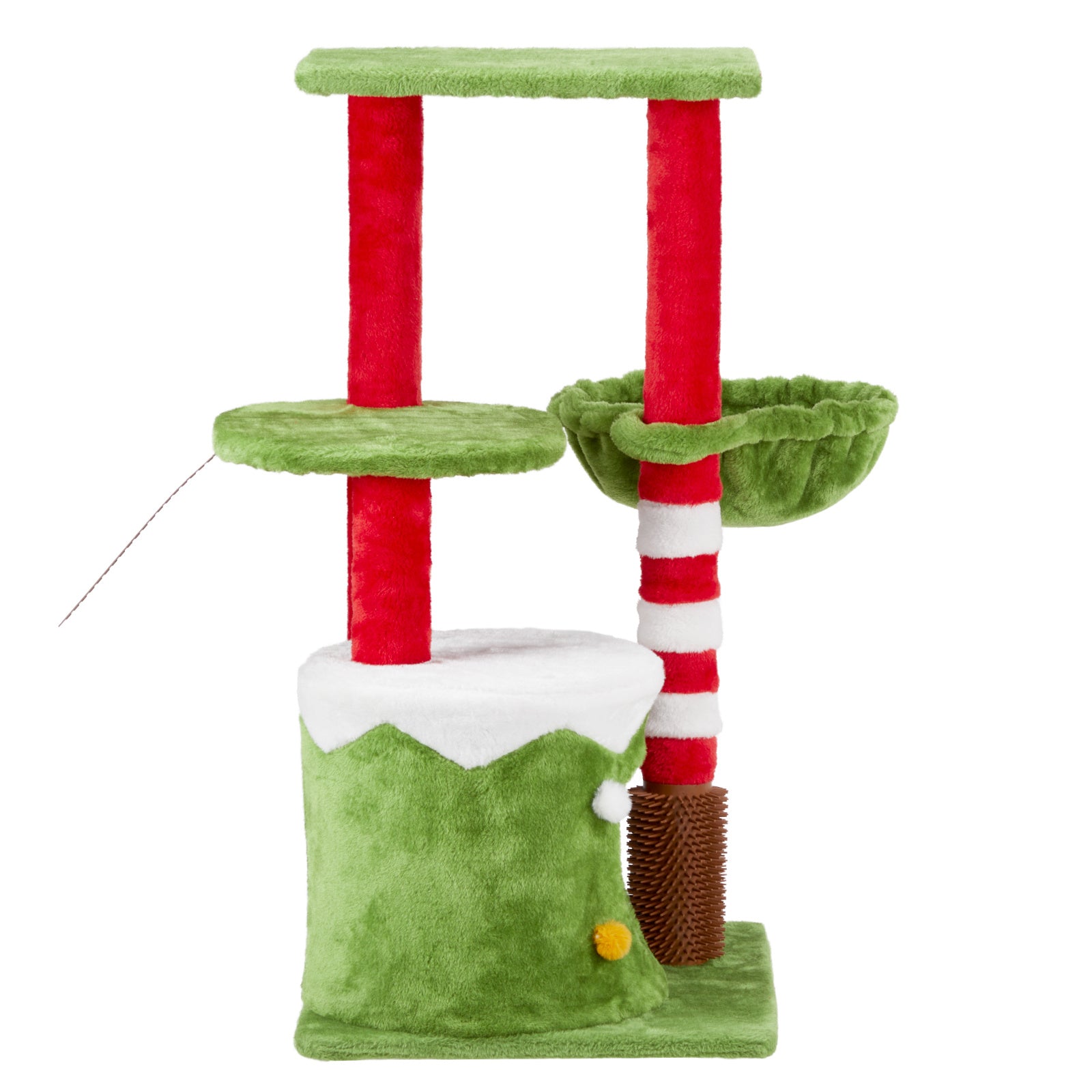 Multi-Level Cat Climbing Frame with Hammock