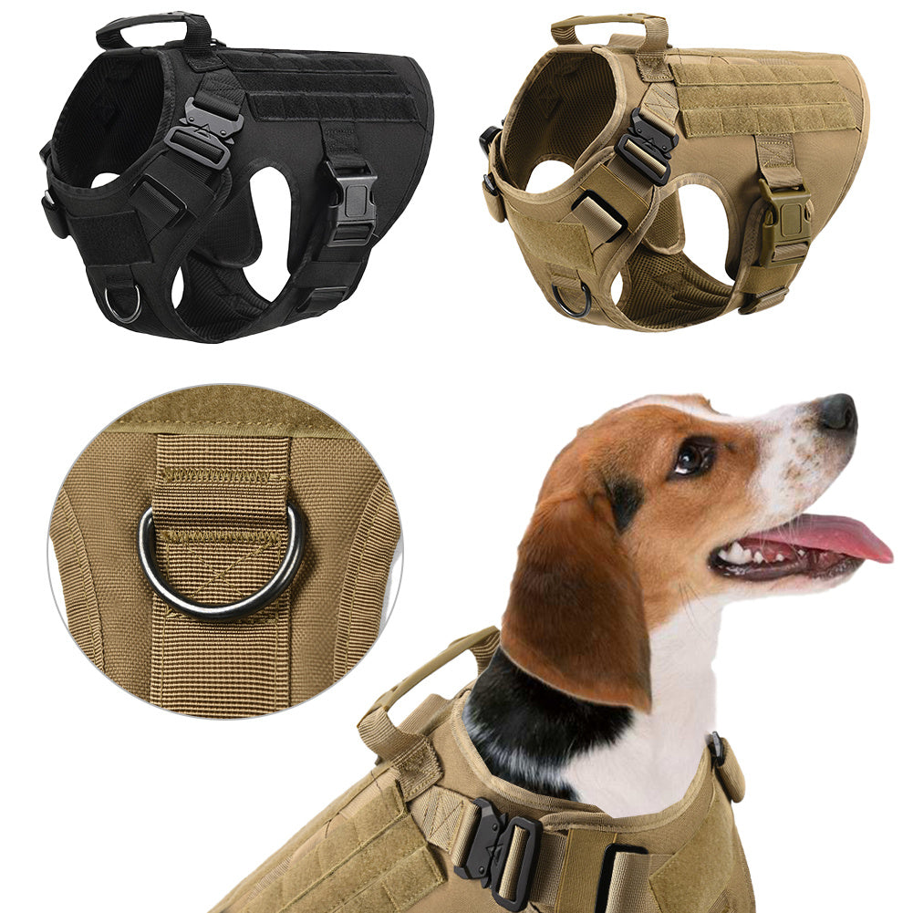 Military-Grade Tactical Dog Harness – Strong & Adjustable
