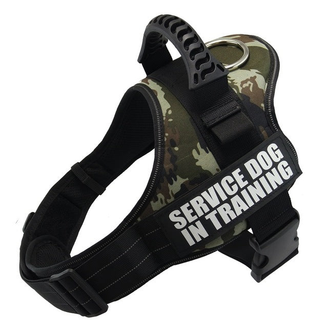 Custom Reflective No-Pull Dog Harness with Patch