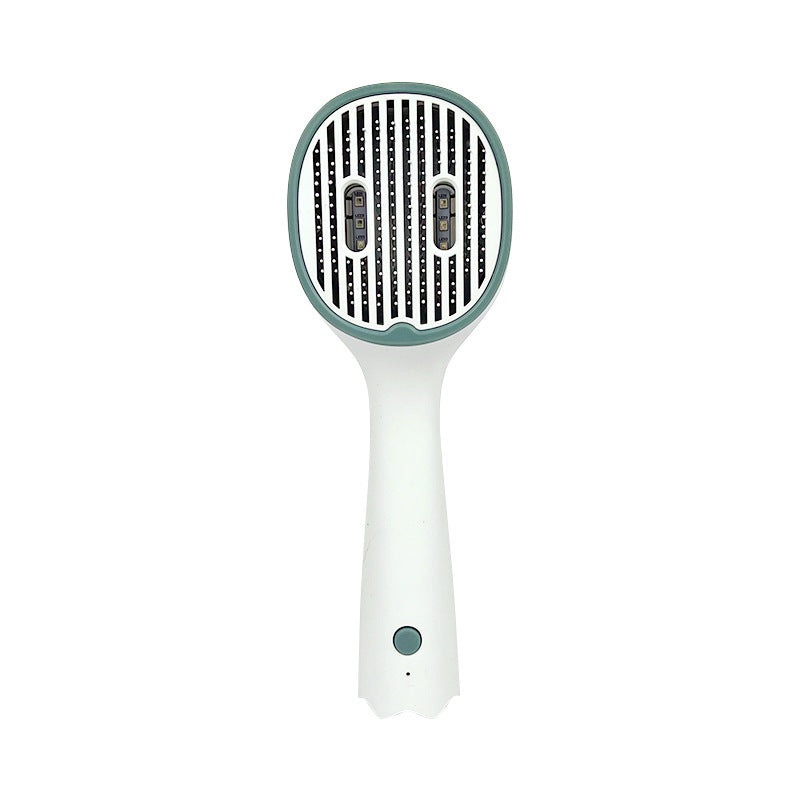 Self-Cleaning Pet Grooming Comb with UVC Sterilization