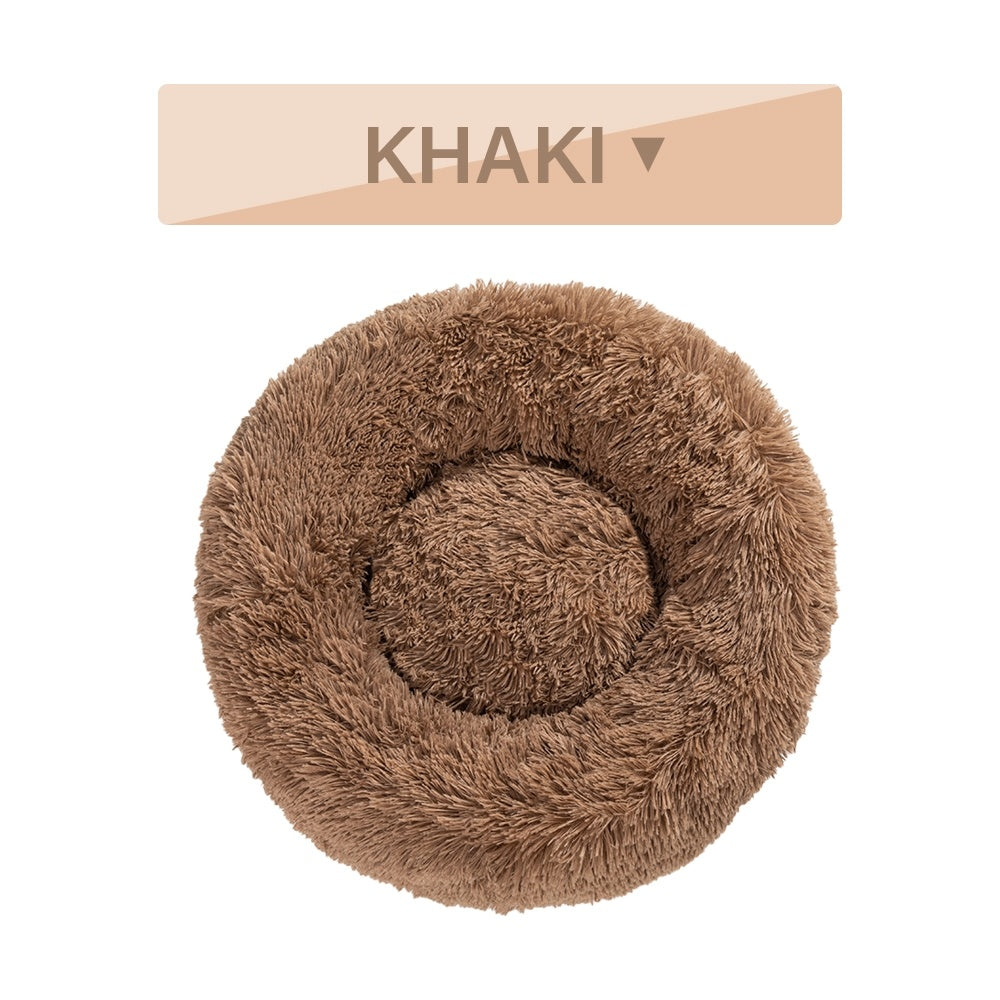 Soft Washable Donut Bed for Small and Large Dogs